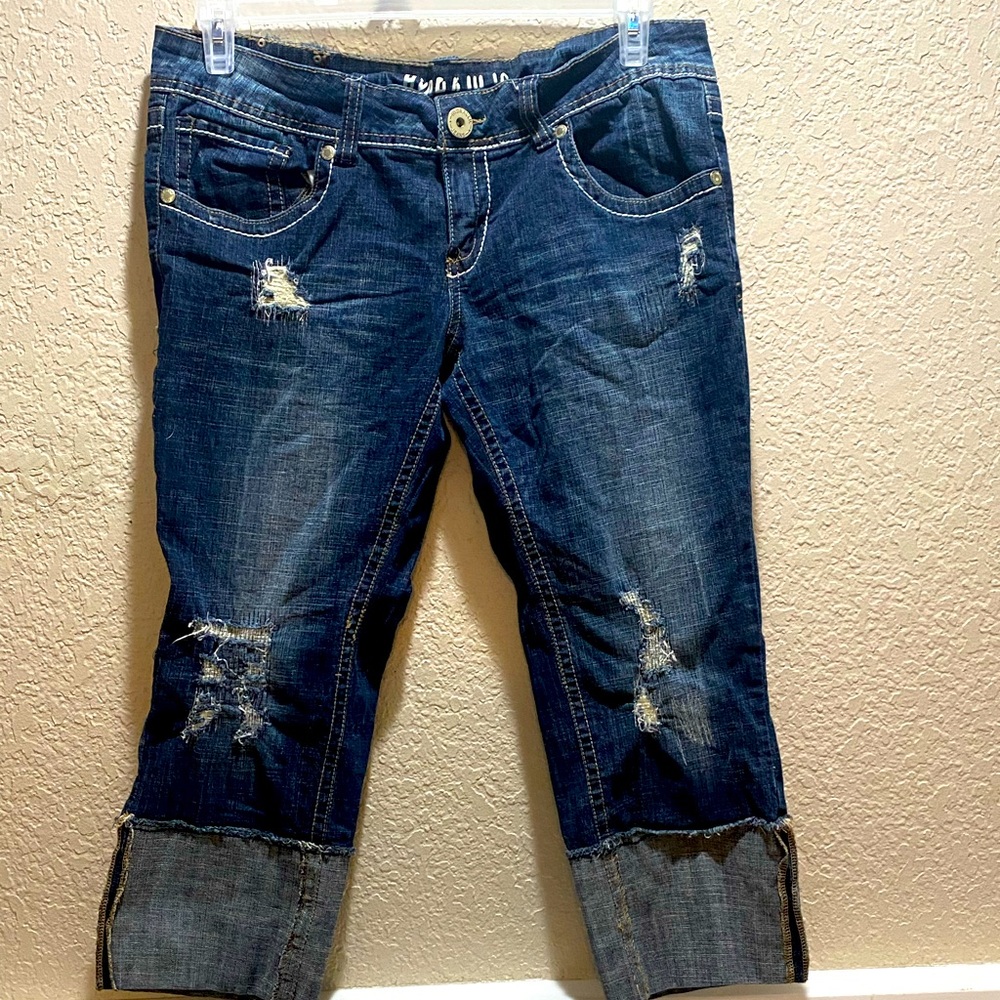 Hydraulic capri jeans size 13/14